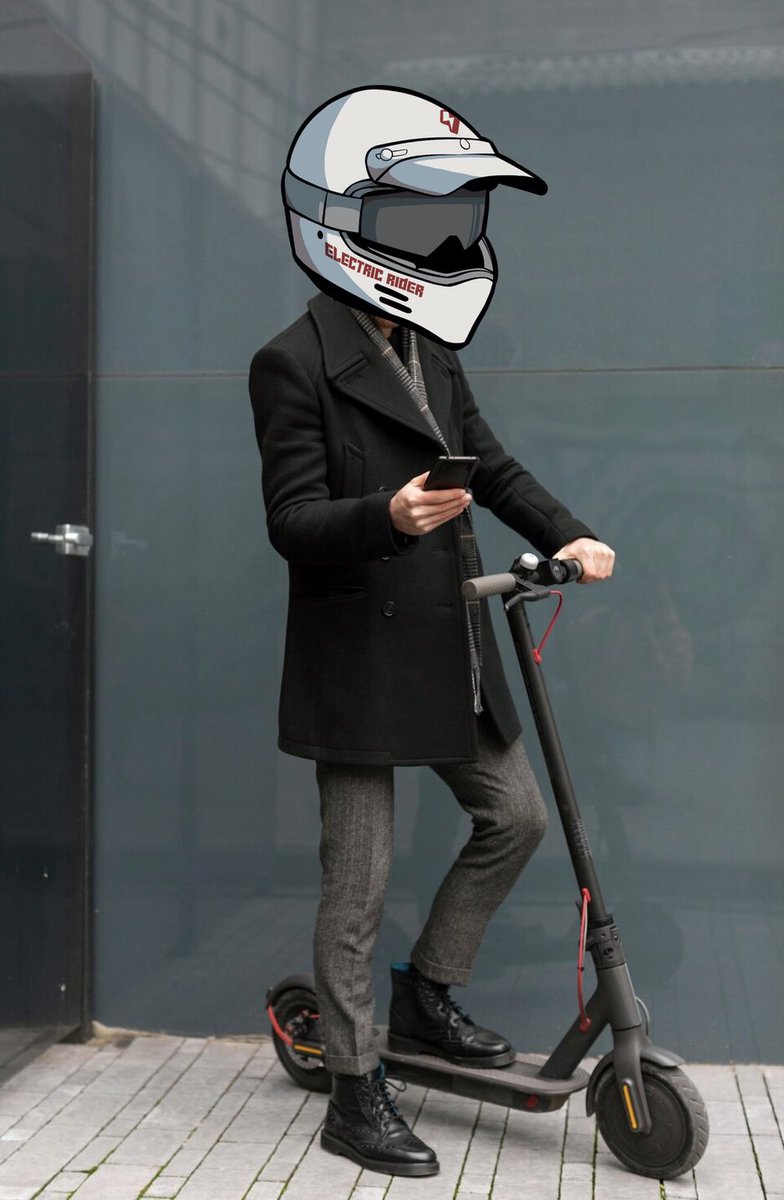 punk_electric's tweet photo. We will love to see helmet on when you riding a personal electric vehicle. #nft #NFTGiveaway #NFTdrop #nftcollector https://t.co/kzBbtoX6l8