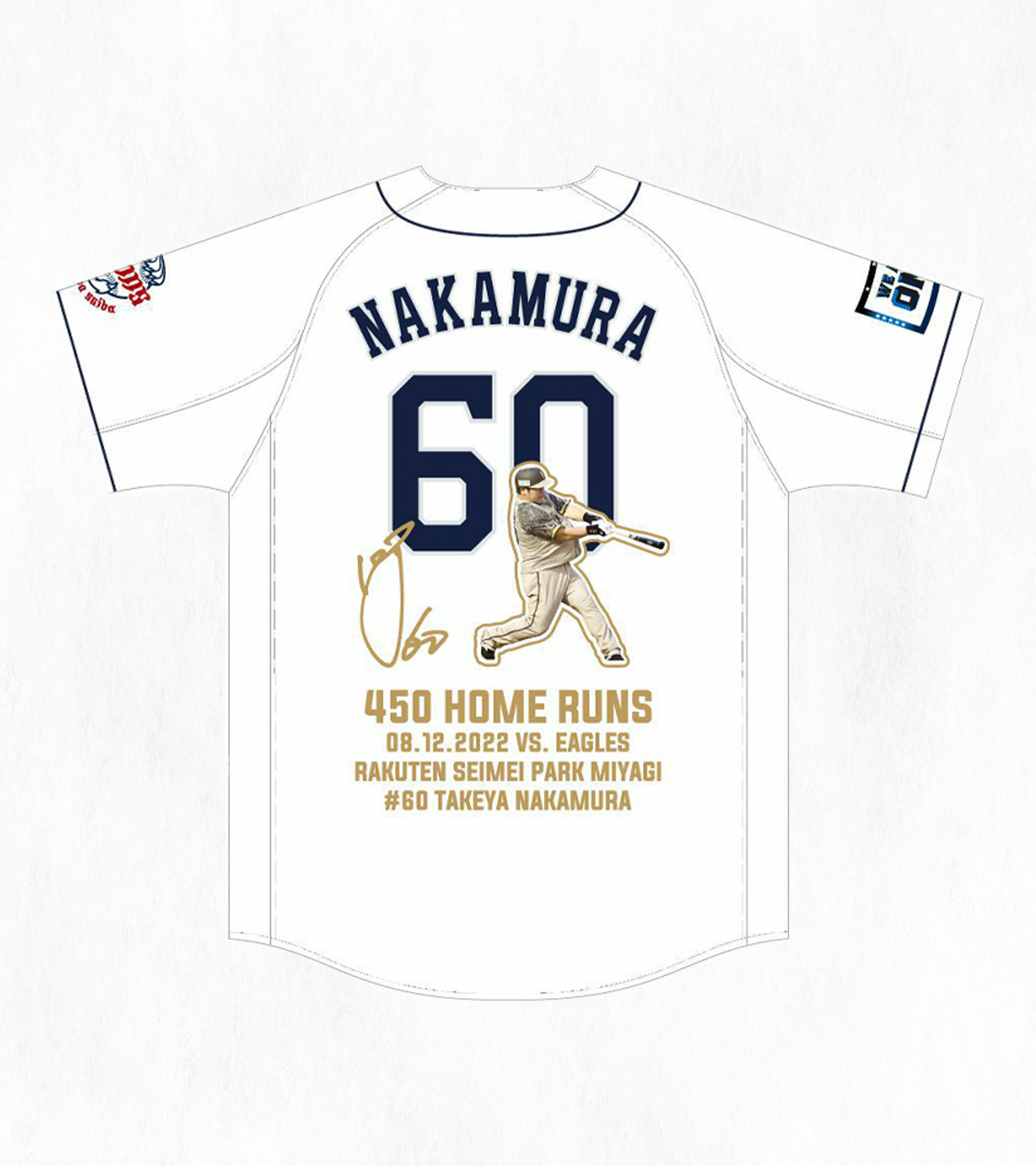 希少品】埼玉西武ライオンズ 中村剛也選手ホームラン通算450本塁打記念