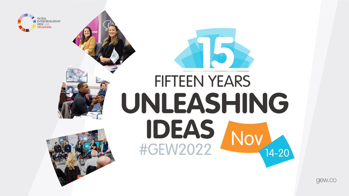 GEWOklahoma's tweet photo. Who's ready for #GEW2022 in Oklahoma?
#oklahoma #OKStartups #OKEntrepreneurs #ecosystembuilders #startups #smallbusiness https://t.co/HMAqWNqCnf