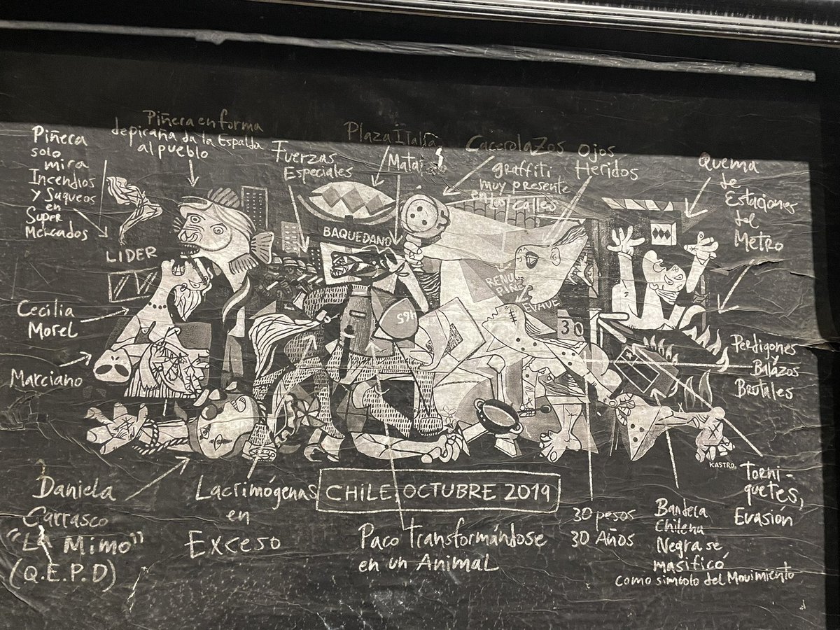 Y hoy! Museo del estallido social 👊🏿