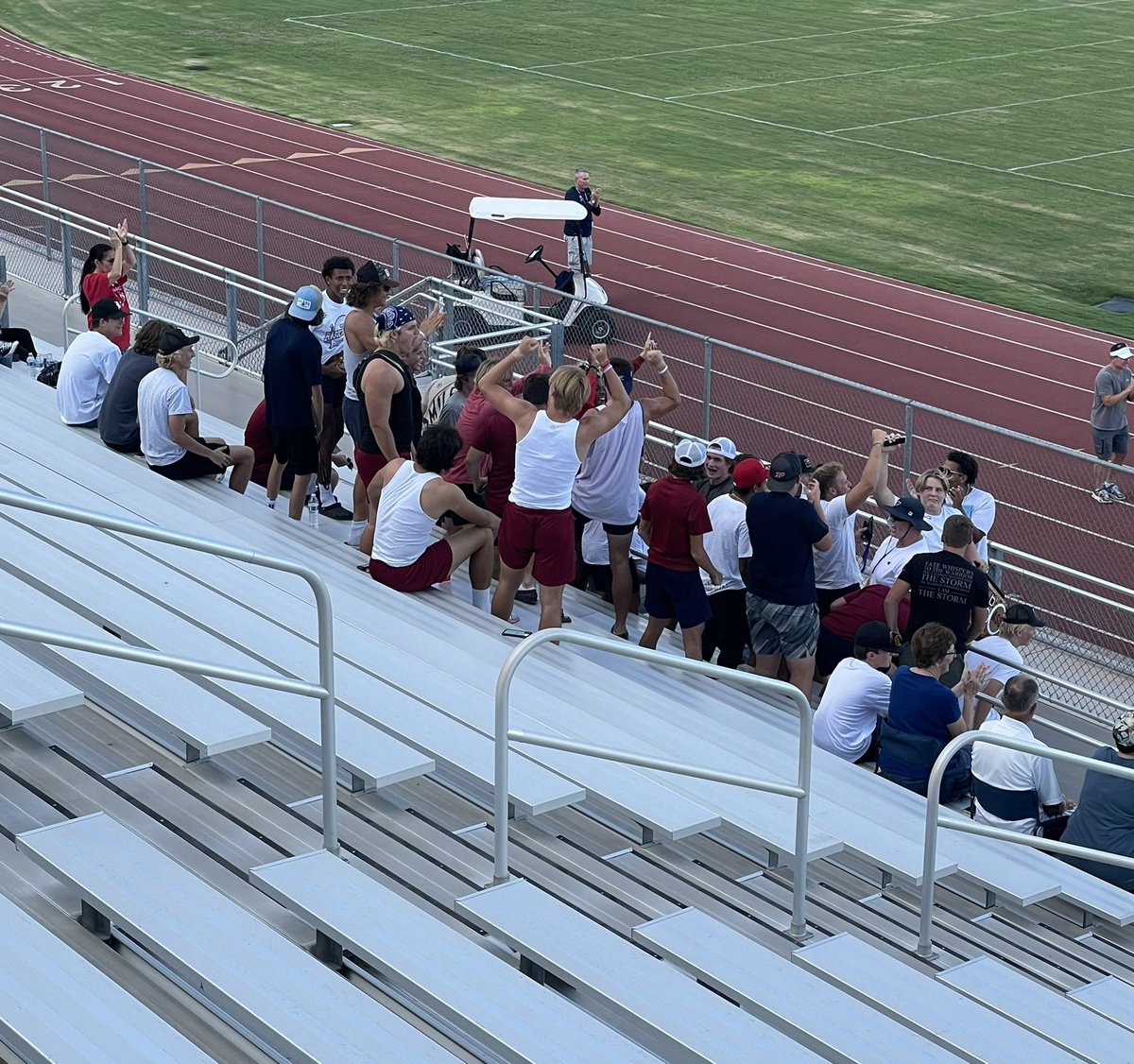 perrypumas's tweet photo. #PumaNation Football out showing their support for @PerryUnified! @perry_pumas https://t.co/LWRaWwPdP0