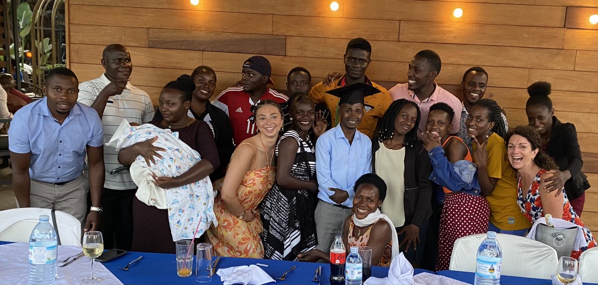 oneheartuganda's tweet photo. There’s a saying in Uganda, “when one celebrates, all celebrate” which loosely translates to epic parties. Such was the recent celebration for OHU graduate and new Grant Thornton employee, Lawrence. https://t.co/9t9nmp65j7 https://t.co/4Vqg2qJ7py