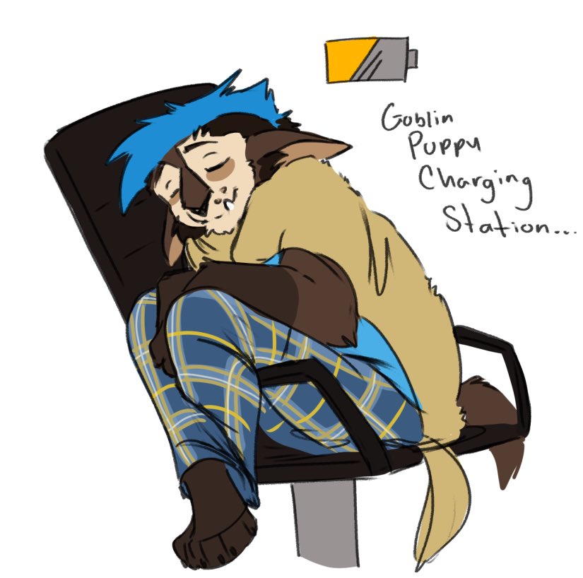 Batteries low? Your Bugbear can only be recharged at an appropriate charging station. Please consult your goblinoid user manual to ensure optimal charging conditions for your new fuzzy friend.