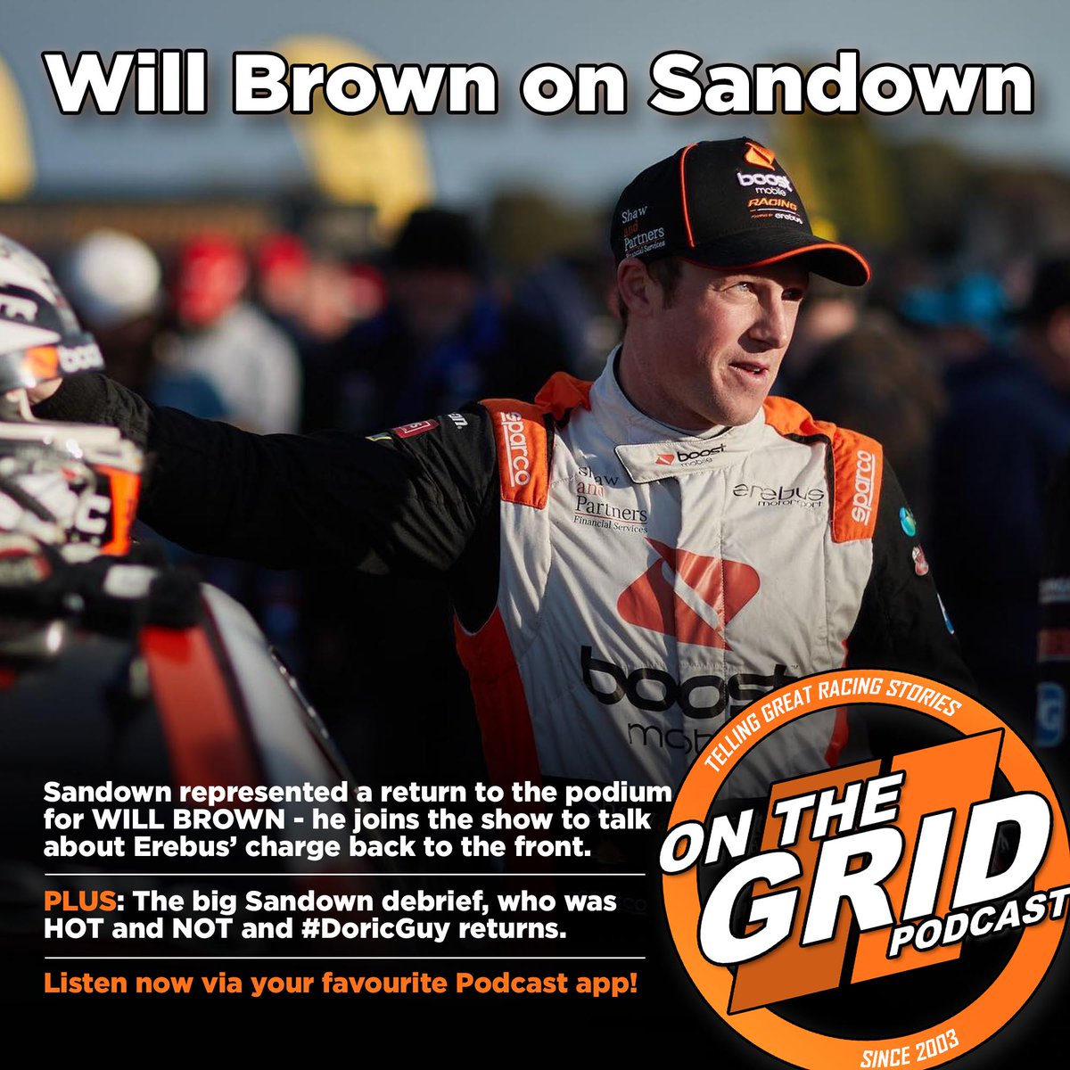 theracetorque's tweet photo. A big podium finish at the weekend has @ErebusMSport Will Brown all up and about.. he drops by to review Sandown.
Plus the weekly Hot & Not rankings and a whole heap more!
PODCAST: https://t.co/fIijpCaxrb #RepcoSC https://t.co/QgfhwA2Hag