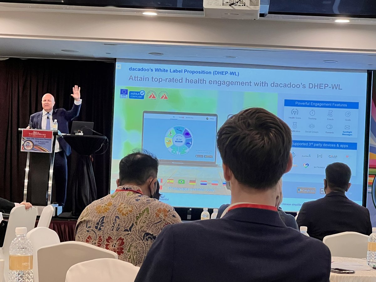 AsiaInsuranceReview (@airedaily) on Twitter photo The future of insurance is embedded - How to win with embedded insurance.
<a href="/peterohnemus/">Peter Ohnemus</a> from <a href="/dacadoo/">dacadoo | health & wellbeing</a> speaks at AIRlife. The future of insurance is embedded - How to win with embedded insurance.
<a href="/peterohnemus/">Peter Ohnemus</a> from <a href="/dacadoo/">dacadoo | health & wellbeing</a> speaks at AIRlife.