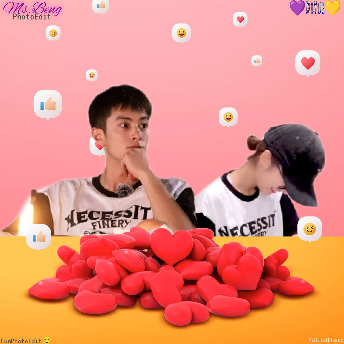 MissBeng31's tweet photo. A CONNECTION is the energy that exists between TWO PEOPLE!
Sign that clearly says...
You're destined to be together!
💜💛

* Matchy NF cow shirt 👕😊

#DiYue #YueDi
#ShenYue 💘 #WangHedi
#DylanWang 
#FunPhotoEdit #MyFangirlingDiyueEdit✌️
#HappyDiYueVibes https://t.co/qJSUzOpZgU