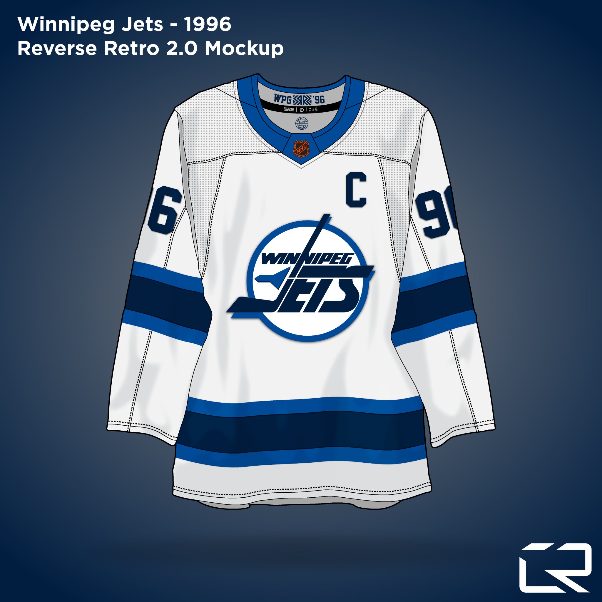 carter richard on X: Mockup of the @NHLJets #ReverseRetro , Based