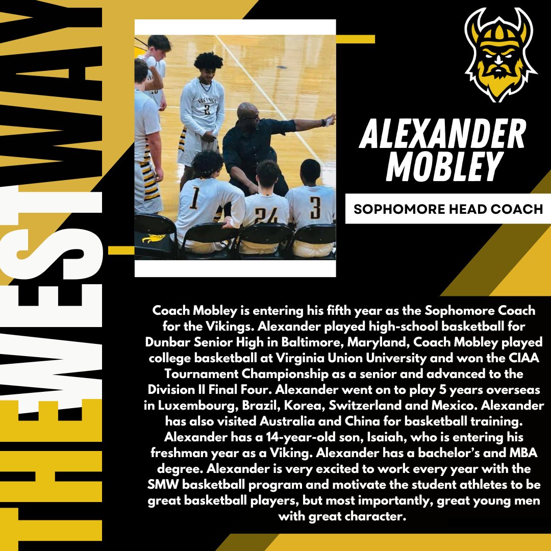 For the first #WestWayWednesday of the year we want to introduce part of our great coaching staff! Excited to have these 3 great men help continue to grow the program! We can't wait until November! 

We'll introduce our freshman coaches next week!

#BeTheChange #TheWestWay