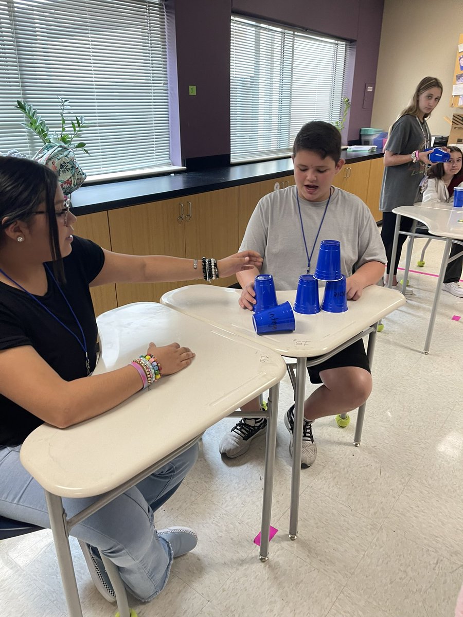 WSISD_Math's tweet photo. Students in Mrs. Gregory’s class showed off their knowledge of the real number system by rotating through a variety of stations, such as Scientific Notation Tic-Tac-Toe, Scientific Memory, and cup sorting with real numbers. https://t.co/aJkyA0hya2