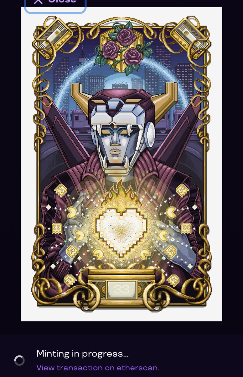kuromie's tweet photo. Minted the 1 of 2 PFP-able art fr @proof_xyz Grails 2 #9. Grails 1’s top grail was LL’s generative art. Most ppl are still speculating on generative arts at Grails 2 🤔🤔 #9 has 39 mints out of 1178. 0 listing. Can’t wait till 25th #grails2 @kevinrose @moonbirds @oddities_xyz https://t.co/B50vvD2pnB