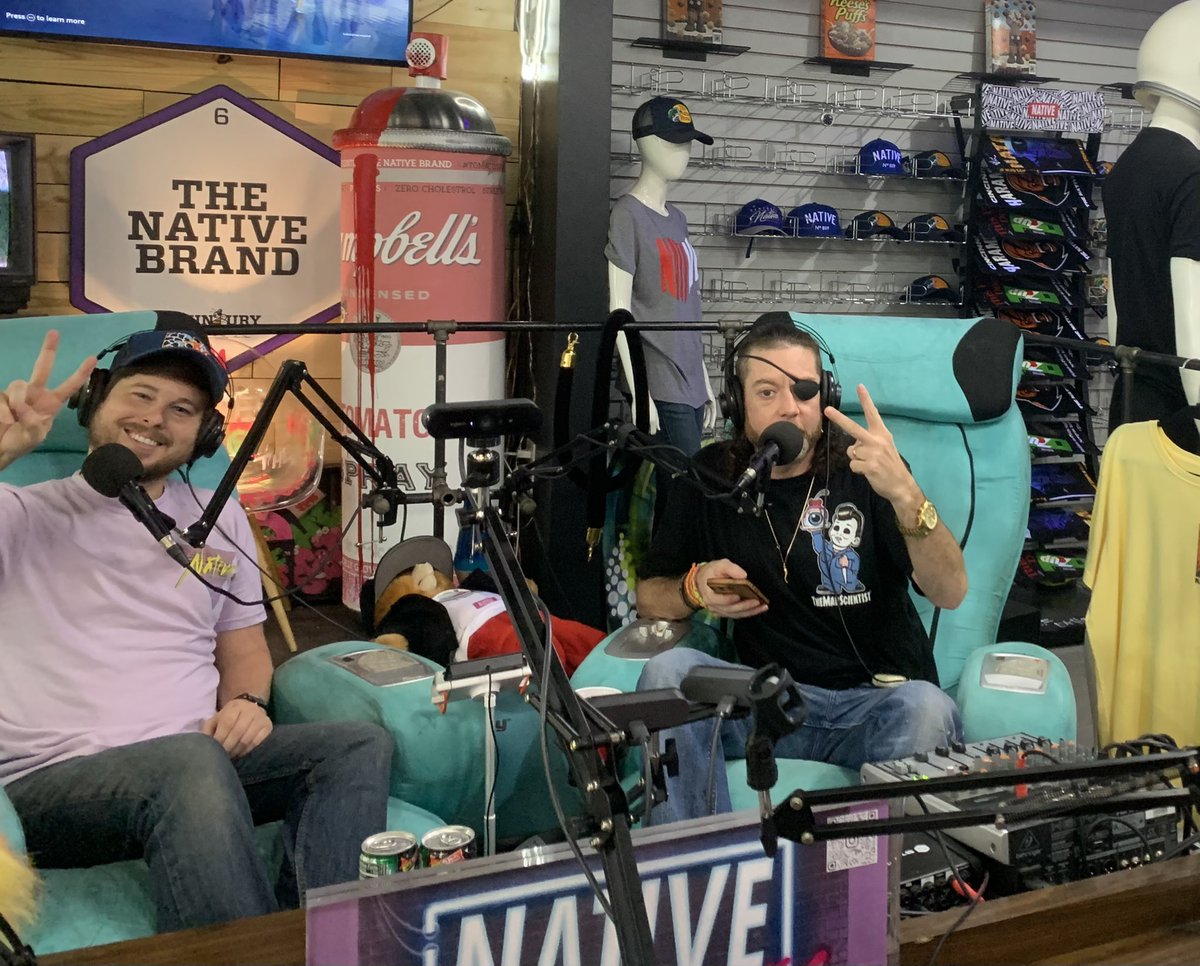PeterNFontova's tweet photo. Dope podcast today w/ @TouchMeTees #NativeBrand @AndrewIsler @JayBanks @NewportOnLevee #NFTs #NFTFashion #NFTPodcast https://t.co/MZzZJ0jbZz