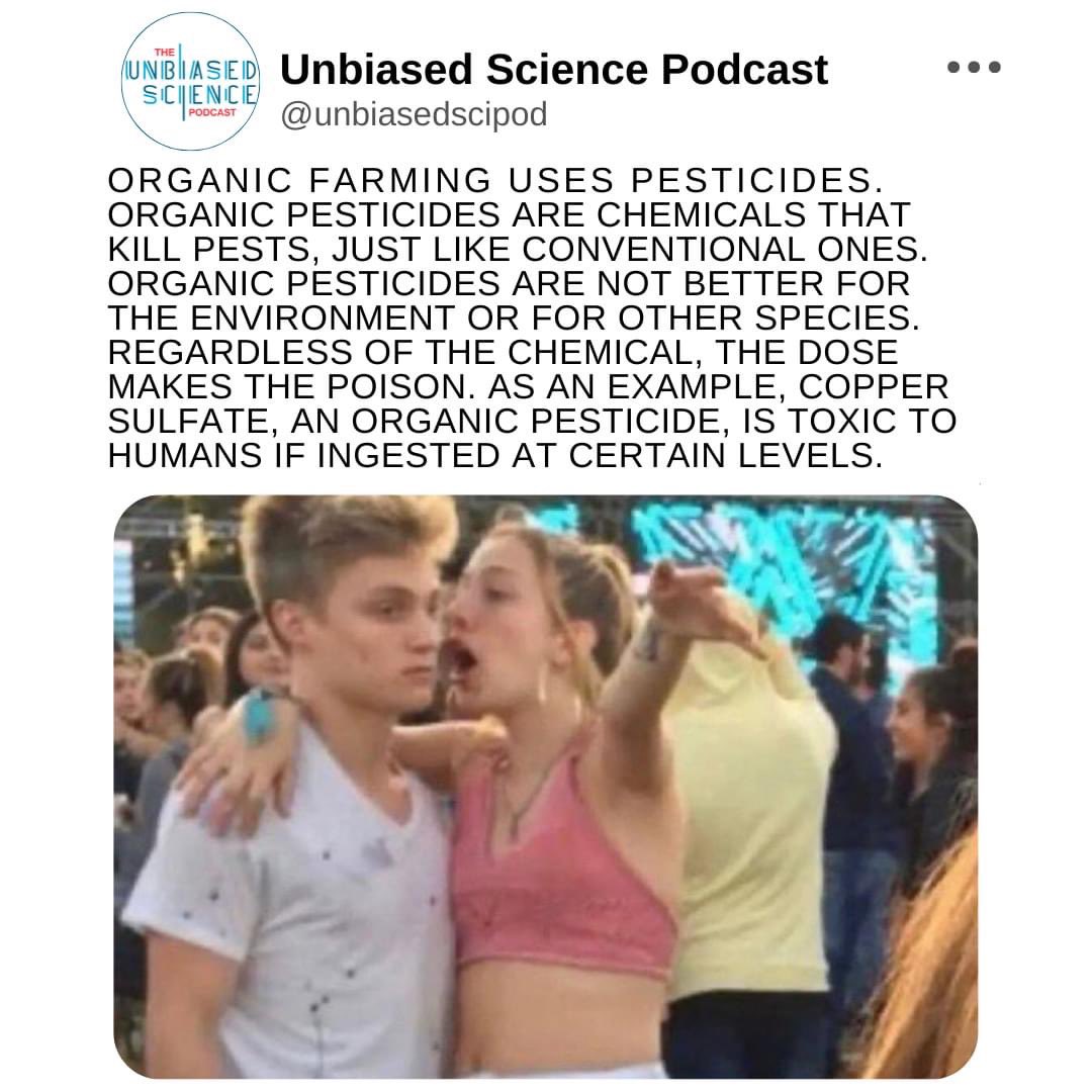 AgBioWorld's tweet photo. DOSE MAKES THE POISON https://t.co/wnFElto6SN