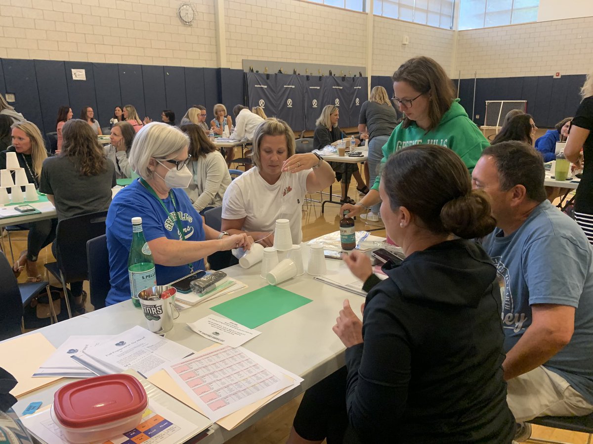 erikakoz's tweet photo. Welcome back Greene-Hills Staff πππ It was an amazing day of learning, team building, staff challenges and of course raffles! #GatorNation #SquadGoals #WelcomeGators #GHS #CupChallenge @GHillsGators @BristolCTSchool https://t.co/qYl5oKj2NV