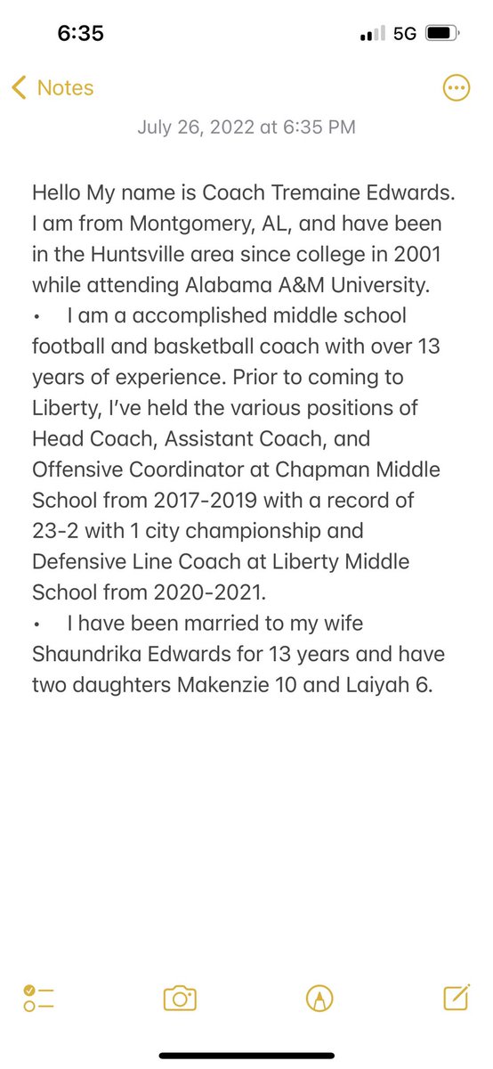 We are excited to announce our new head football coach, Mr Tremaine Edwards!