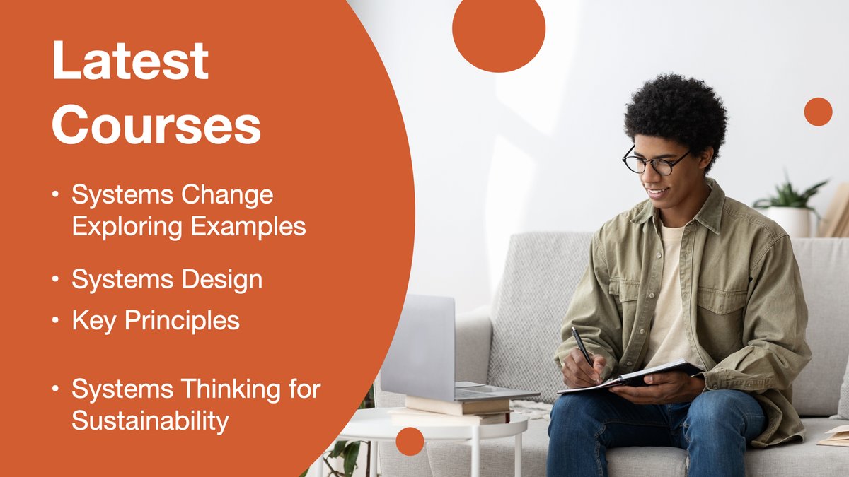Sys_innovation's tweet photo. Improve your learning journey today! Our latest courses are available and you can access every single one of them here: https://t.co/2nhZsRQ5bW

Be part of our community of systems thinkers. Join the Si Network: https://t.co/6JKXXsYiDU

#sinetwork #courses #learning https://t.co/jqeSnlkOLO