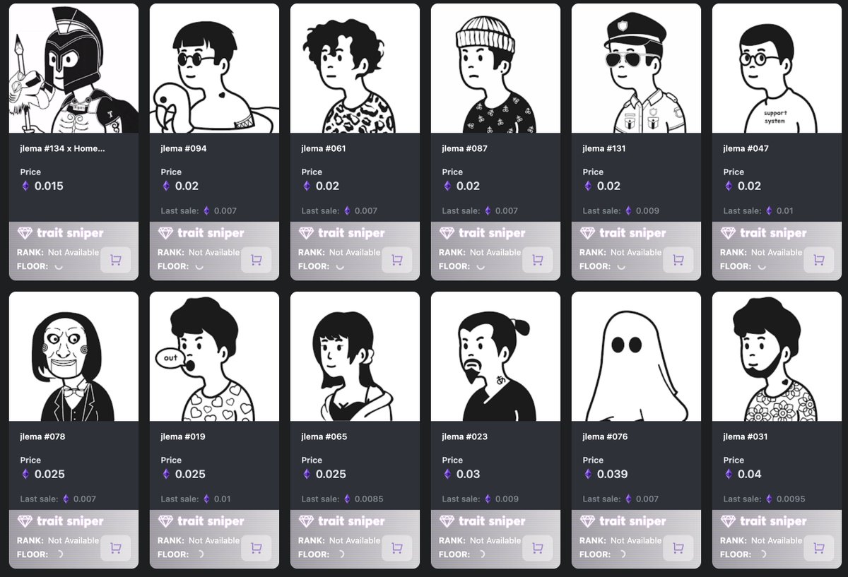 THESE ART ARE TRULY AMAZING!!🤯🤯🤯
opensea.io/collection/jle…

Such a great collection on Polygon!!
@jlemaofficial