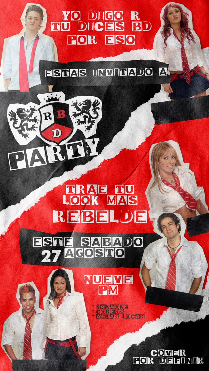 tathomejia's tweet photo. Pues así quedó mi tarjeta para la #rbdparty #rbd @RBD_oficial https://t.co/lB6WMK7UfK