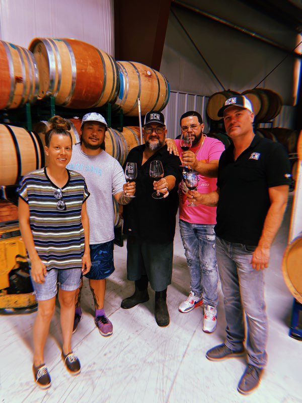 Amazing Trip to Wine 🍷 Country with my Brother Dino  @WCCNnews707 & The @StudioDcn team @yungfafo @kinglizzz @Bobsfarms Immaculate Hospitality & Energy, Super Humbled & Gracious : Cant wait to Come back 🤝
Thanks Again Dino 🦕 You are the Man 🫡 #Bellalucy #NapaValley 
❤️ ✌🏽 😊