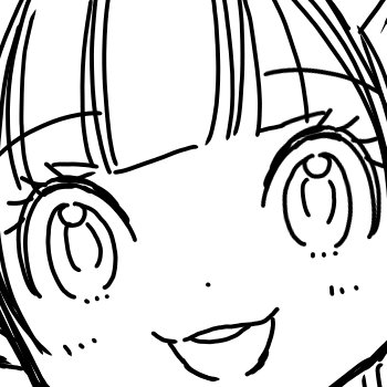 #コミック似顔絵 #コミッション 再びコミッションありがとうございます～キラキラ眩しい女の子描けるの楽しい～毎回対象者の女の子に恋してる 