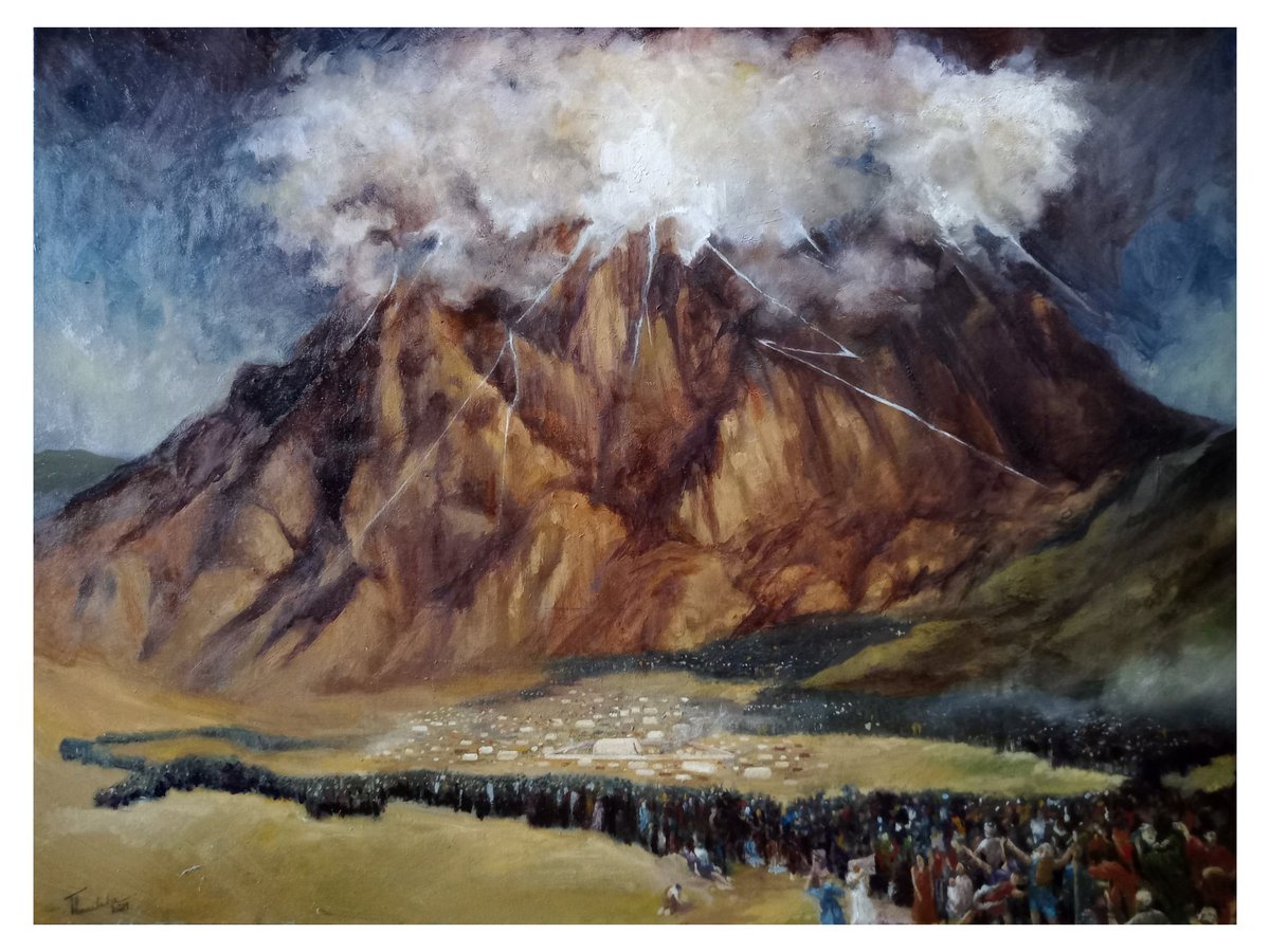 border_bordee's tweet photo. The God on Sinai Mountain🔥
Exodus 24:17
Oil on canvas
#oilpainting
#oilcolor
#pianting
#SinaiMount https://t.co/W0jmU5kzHH