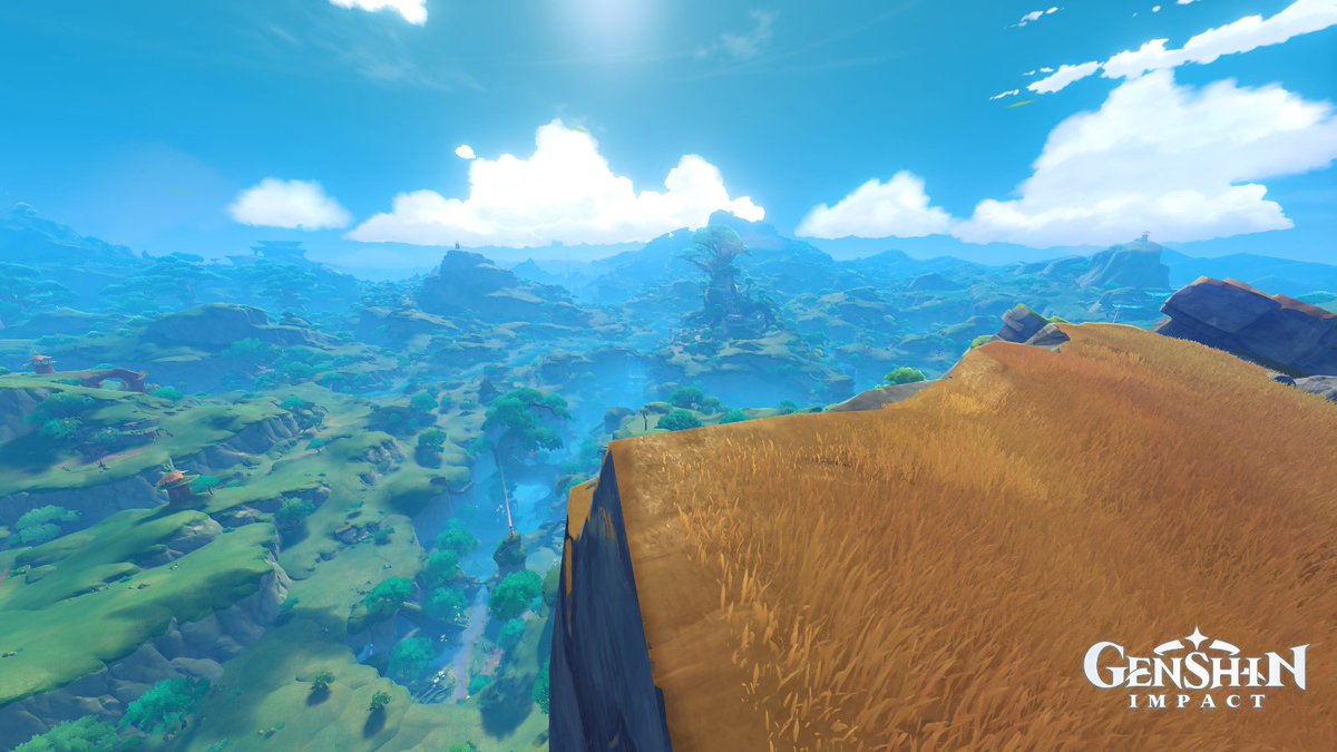 svnyie's tweet photo. Before and after of Sumeru, always interesting to see how much the map changes after a new area in Genshin https://t.co/c1kS4bpHRA
