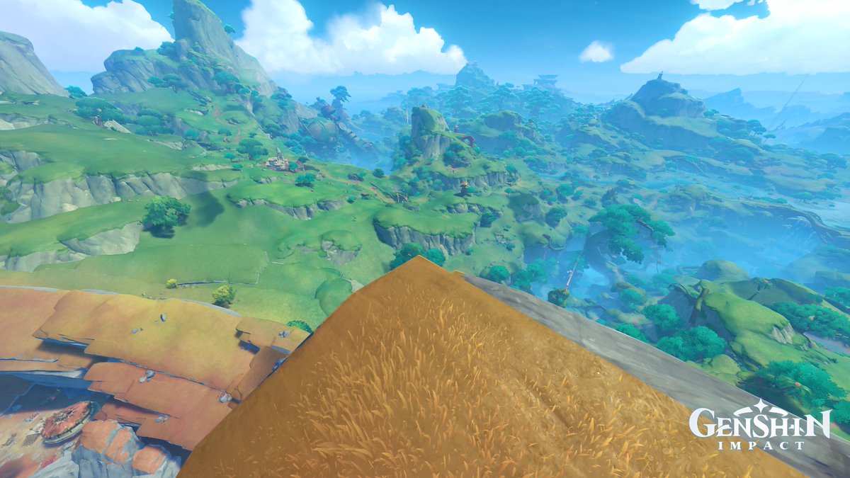 svnyie's tweet photo. Before and after of Sumeru, always interesting to see how much the map changes after a new area in Genshin https://t.co/c1kS4bpHRA