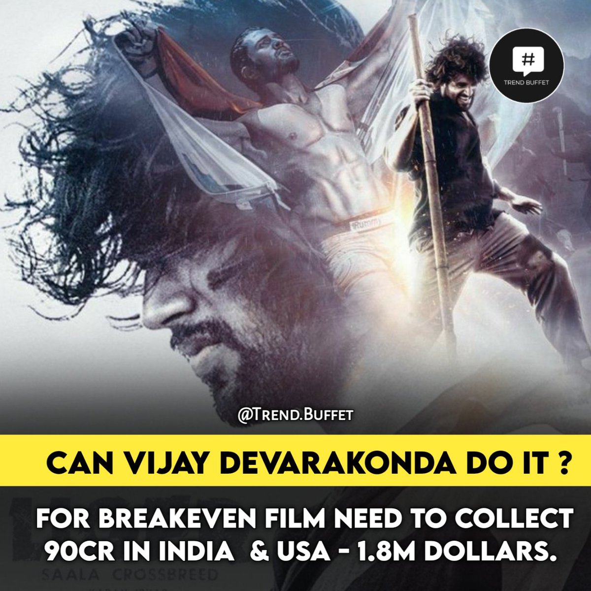 cinemaavaasi's tweet photo. Is it possible for #Liger ??
.
.
.
#trendbuffet #LigerHuntBegins #VijayDeverakonda #PuriJagannadh #AnanyaPanday #KaranJohar
.
Follow @trendbuffet https://t.co/EtbcFyaCfu