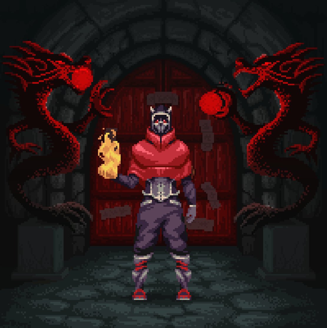 AkuiProject's tweet image. -Caster-
Enemy Pawn
A pawn is one of the tougher non boss enemies. There are 8 pawns in total in Malik's organization!

#projectakui #akui #videogame #indiegame #pixelart #pixelartist #Coop #roguelike #gamedev #PCGaming #fantasy #scifi #gamedevelopment #dungeoncrawler #2d #Unity