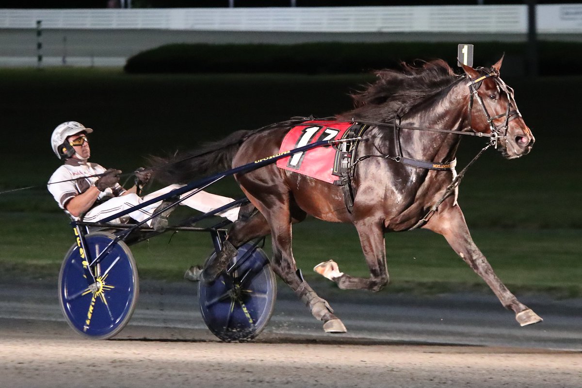 YonkersRaceway's tweet photo. Crown  ($2.10) &amp; Brian Sears easily took 1st Div. @NYSireStakes for 2 YO C&amp;G trotters in 1:57.3 for owner @SRF_SOSS &amp; trainer @MarcusMMelander - entry mate Onion Gum 2nd, Seven Over 3rd. The Chapter Seven colt is now unbeaten in 4 starts
Mike Lizzi photo https://t.co/QFMB5l2HQs