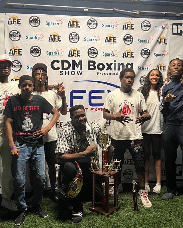 boxing_mo's tweet photo. Mo Better for the win!! First Team Trophy! #mobetterboxing #tagboxing #mobetterfamily #teamworkmakesthedreamwork #teamtrophy #Champions https://t.co/Qwb8IFPn7E