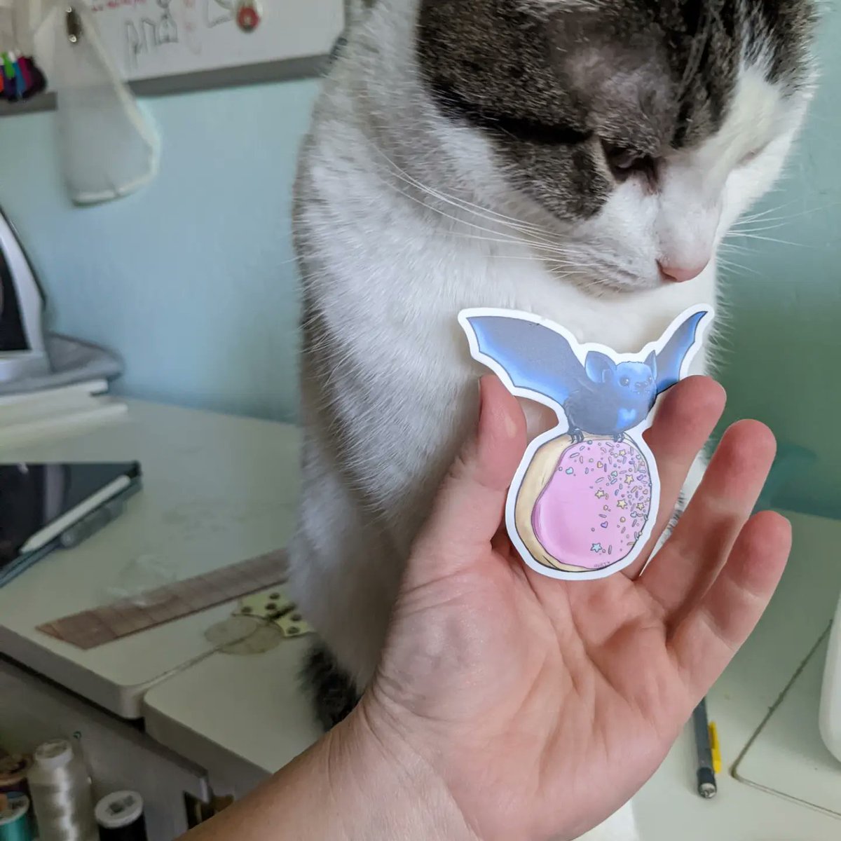 nurtarts's tweet photo. Toby is now a sticker!
#nurtarts #nurtmerch https://t.co/AoQg2Oc4Xf