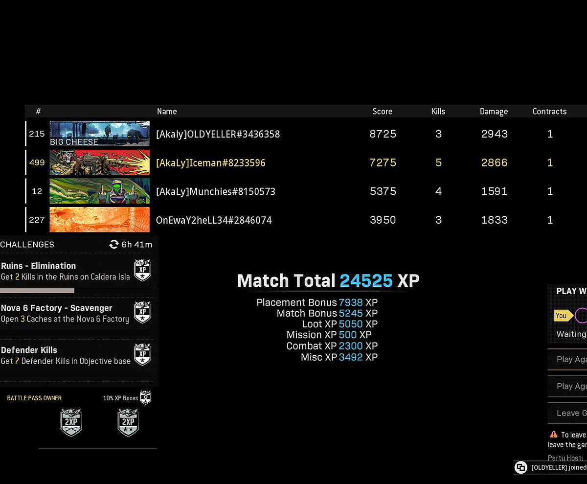 akalytes's tweet photo. Titanium trials Quads dubski secured for Iceman, oldyeller, Munchies &amp; a random 😎  #codclipsdaily #warzone #titaniumtrials #warzoneclips #caldera #cod #callofduty #gaming #akalytesgaming https://t.co/rloOS8KbYo