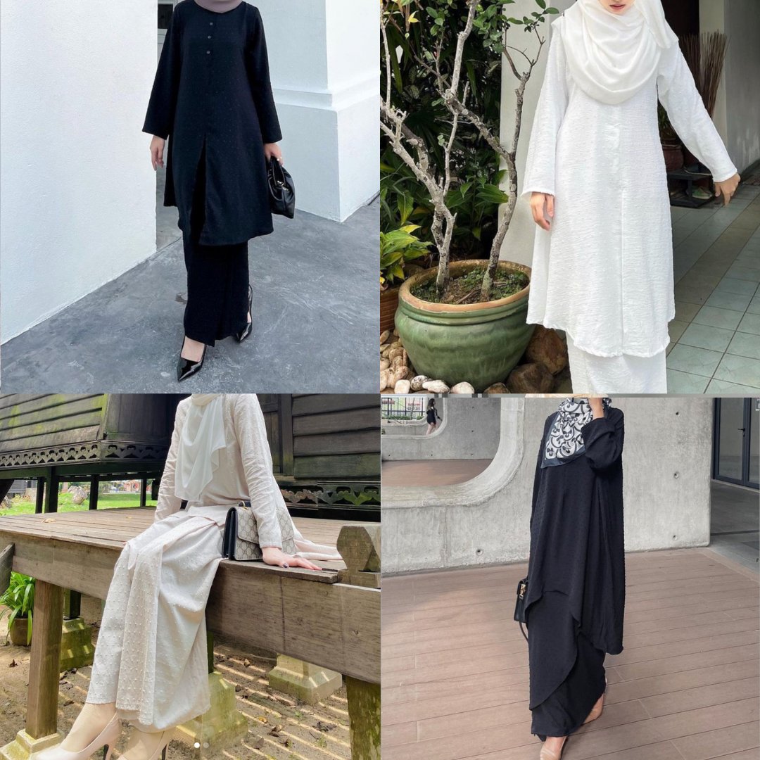sabbykongsi's tweet photo. Simple yet minimalist kurung for office/ college below RM100 from @shopeeMY 🤍🕊️ https://t.co/TAiERGdzmu
