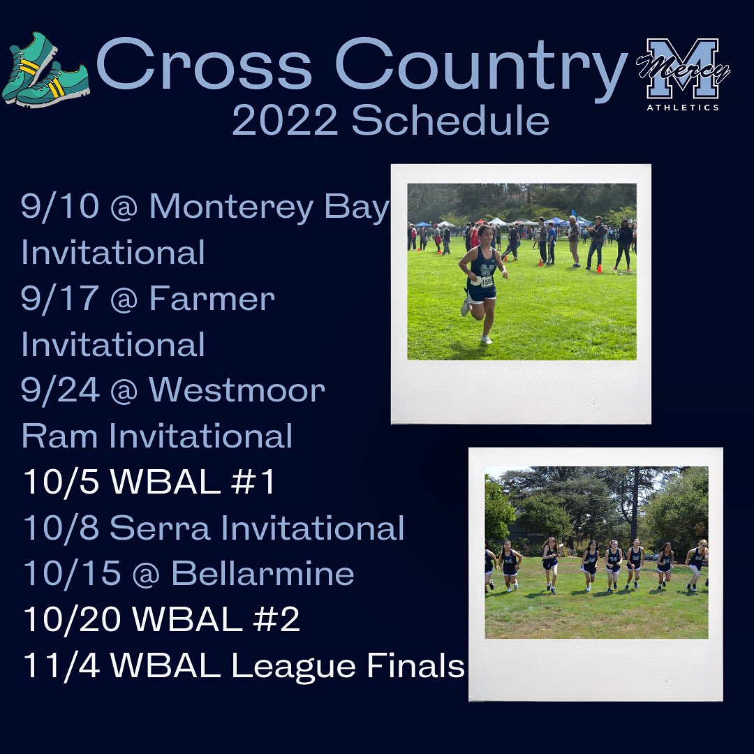 MercyAthletics's tweet photo. Lace up those shoes and catch the Cross Country team in action! #gomercy https://t.co/5zOgpV096n