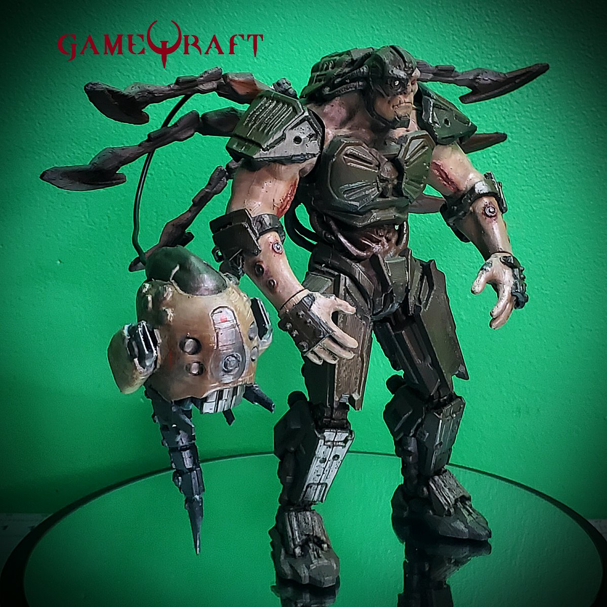 GameQraft's tweet photo. TYRANT AND DATABRAIN - LEGENDARY SET
This heavily armored behemoth can withstand incredible amounts of damage.
Strogg and Peeker - Quake Champions
3D printed figure. Articulated, modular Design
#quake #quakechampions #stroggandpeeker #idsoftware #quakecon #quakecon2022 #gameqraft https://t.co/vzQG33gcEn