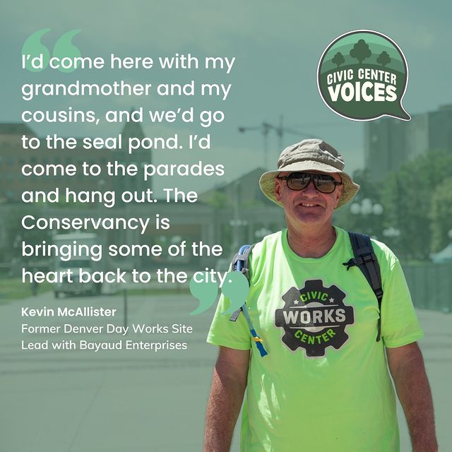 Civic Center Denver has been a community space and historic landmark within Denver for years - holding special memories for generations of Denver residents and visitors alike. Head to @CivicCenterPark to read more about some of the voices that make Civic Center so special.