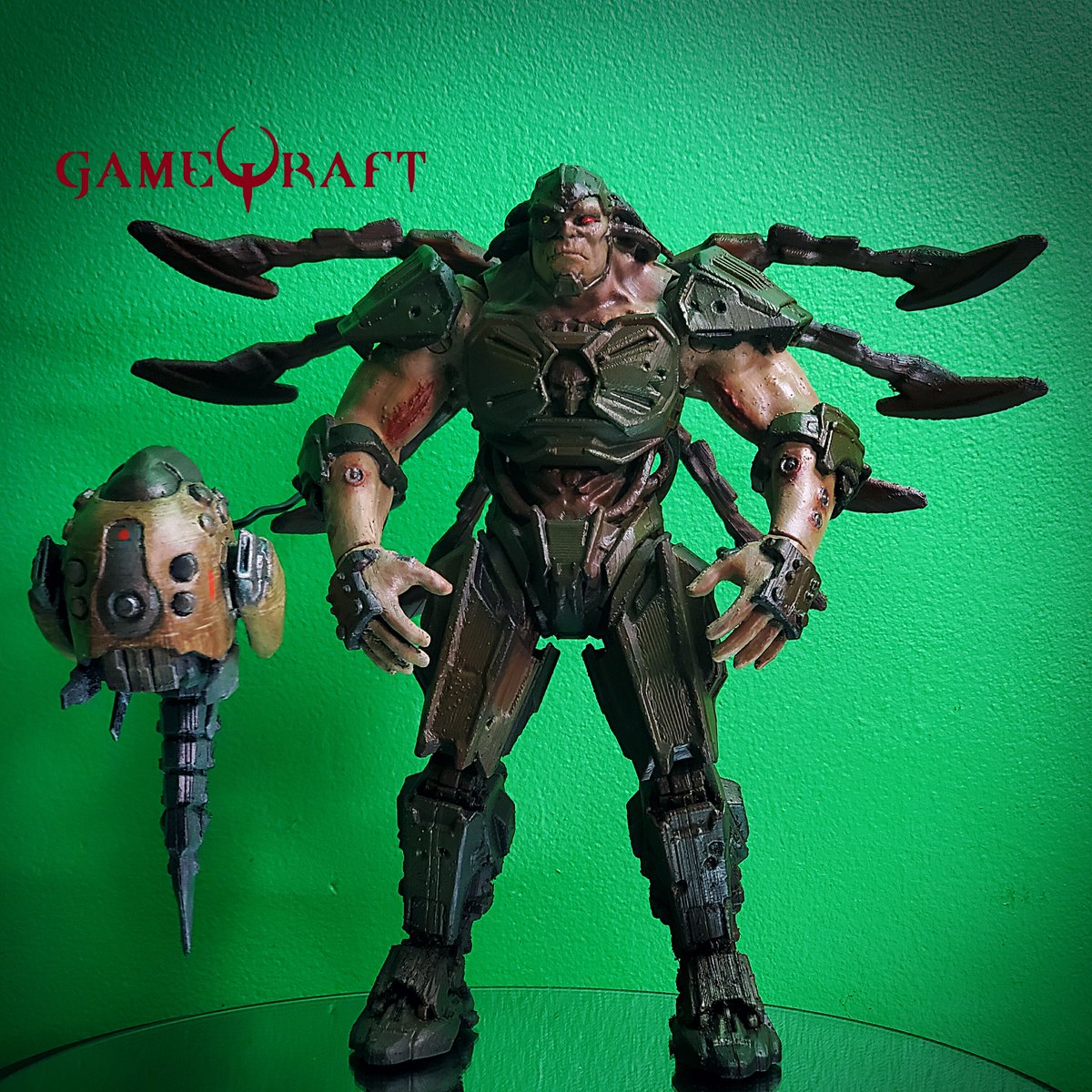 GameQraft's tweet photo. TYRANT AND DATABRAIN - LEGENDARY SET
This heavily armored behemoth can withstand incredible amounts of damage.
Strogg and Peeker - Quake Champions
3D printed figure. Articulated, modular Design
#quake #quakechampions #stroggandpeeker #idsoftware #quakecon #quakecon2022 #gameqraft https://t.co/vzQG33gcEn