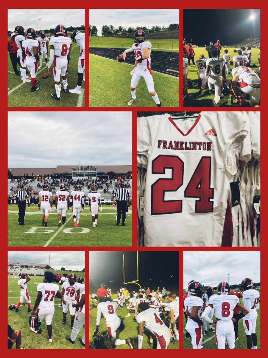 FHSRedRams_FB's tweet photo. Red Rams unveiled some fresh new uniforms for week 1!!! #whiteonwhite #RedRamTough https://t.co/M8adsAAyBn