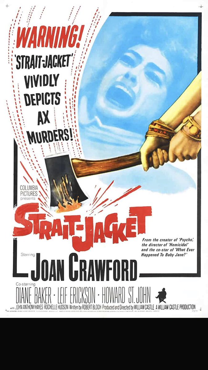 DLibrarycat's tweet photo. @TowelyTowel @MrTtheTaco @WelshFelix Naw, it’s when Joan Crawford takes an axe to you. 😺📚📖🐾🪓🌮💥🥊🇨🇦❤️🇺🇦 #HeyThat’sSharp! https://t.co/0DZYbn2IAO