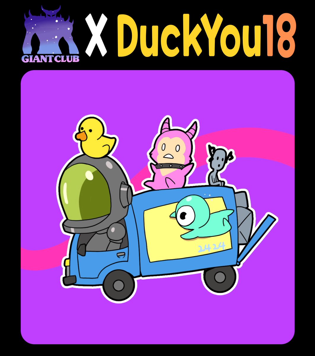 😈GIANT CLUB X DuckYou18😈
🇰🇷이사하기 좋은날 Airdrop EVENT🇰🇷

1. follow
<a href="/DuckYou18_/">DuckYou18</a>
<a href="/save_the_blind/">SaveTheBlind 세더블</a>
<a href="/Band_Crypto/">Crypto Band World</a>
@BotGuevara
<a href="/monster_1358/">𝙎𝙩𝙧𝙚𝙚𝙩𝙢𝙤𝙣𝙨𝙩𝙚𝙧</a>

2. RT+❤

3. 댓글에 Kaikas wallet✅
✅댓글 미작성시 당첨 제외

🕐 22. 8. 24 ~ 8.25 23:59마감
📍발표 : 22. 8. 26

#Nfts #knftsz #NFTGiveaway