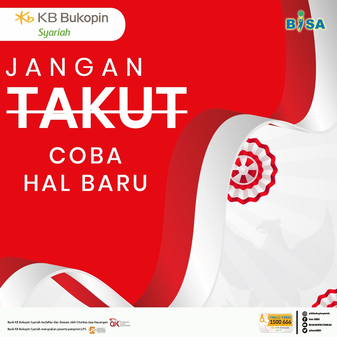 HaloKBBS's tweet photo. Assalamualaikum Sahabat BISA

Tak terasa sudah seminggu kita merayakan Hari Kemerdekaan Indonesia yang ke-77, 
Mari kita tanam makna tersebut pada diri kita agar menjadi pribadi yang lebih baik dan berkembang.

#MaknaKemerdekaan #Indonesia https://t.co/iasuxhVzjK