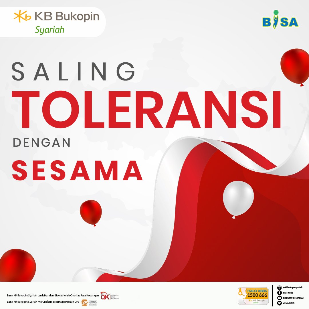 HaloKBBS's tweet photo. Assalamualaikum Sahabat BISA

Tak terasa sudah seminggu kita merayakan Hari Kemerdekaan Indonesia yang ke-77, 
Mari kita tanam makna tersebut pada diri kita agar menjadi pribadi yang lebih baik dan berkembang.

#MaknaKemerdekaan #Indonesia https://t.co/iasuxhVzjK