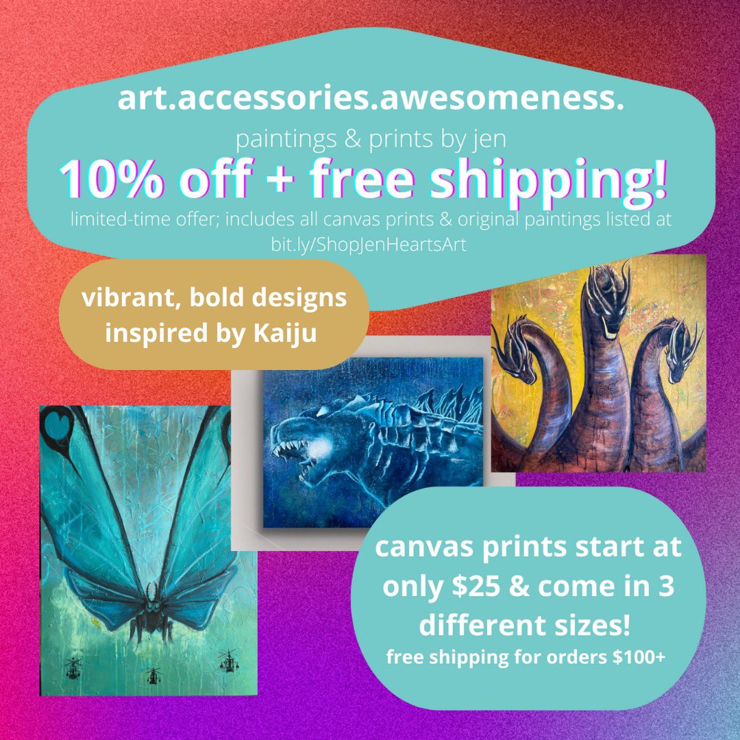 Do you know a person/org/business who could use a great deal on some way cooler wall art than they’ll get at the usual chain retailers?
I have a variety of styles &amp; subject matter to complement just about any space &amp; offer wholesale for bulk orders! shopbadbitchboutique.com/?cc=AAA1