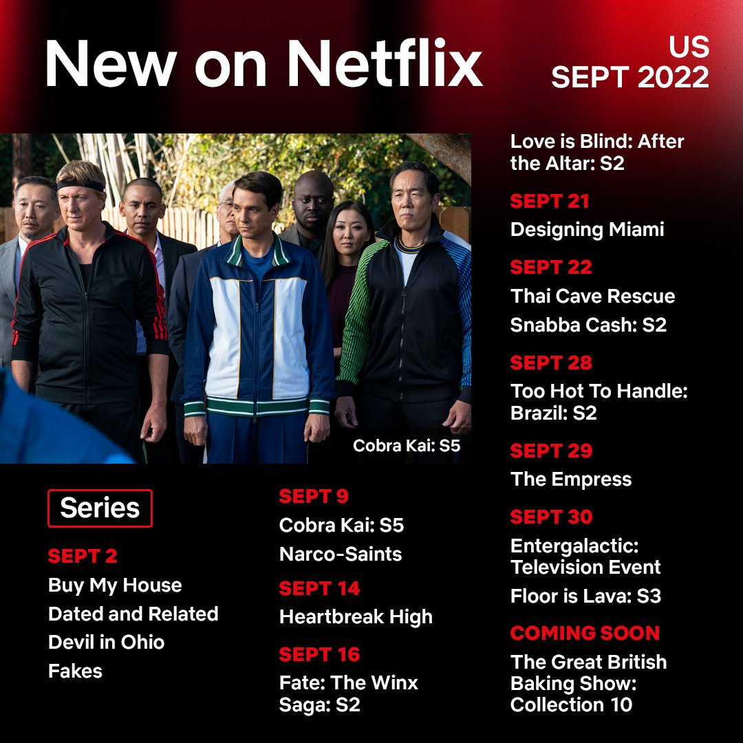 What's Coming to Netflix in September 2022 - What's on Netflix