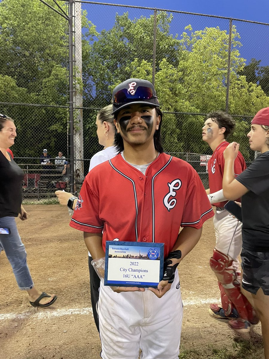 rj31mj25's tweet photo. Got ‘em… Again.. 3 peat 🏆🏆🏆 ⚾️ TBA City Champs 🥇 .. #teamcordero🇨🇦🇵🇭 #16uelite #3peat🏆🏆🏆 #citychamps #etobicokerangers16uelite https://t.co/JTlhVakaBX
