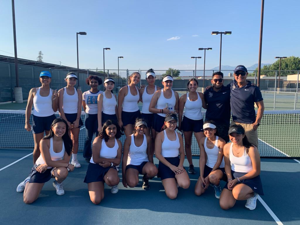 LOHStennis's tweet photo. Congratulations to Los Osos Girls Varsity tennis winning their first pre-season match 18-0! Looking forward to another strong season! @LOHS_Grizzlies @McNattOsos @OsosAthletics https://t.co/J2oqX9fj9q