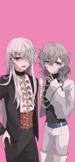 #くろのあとりえ お互いの髪の長さ 