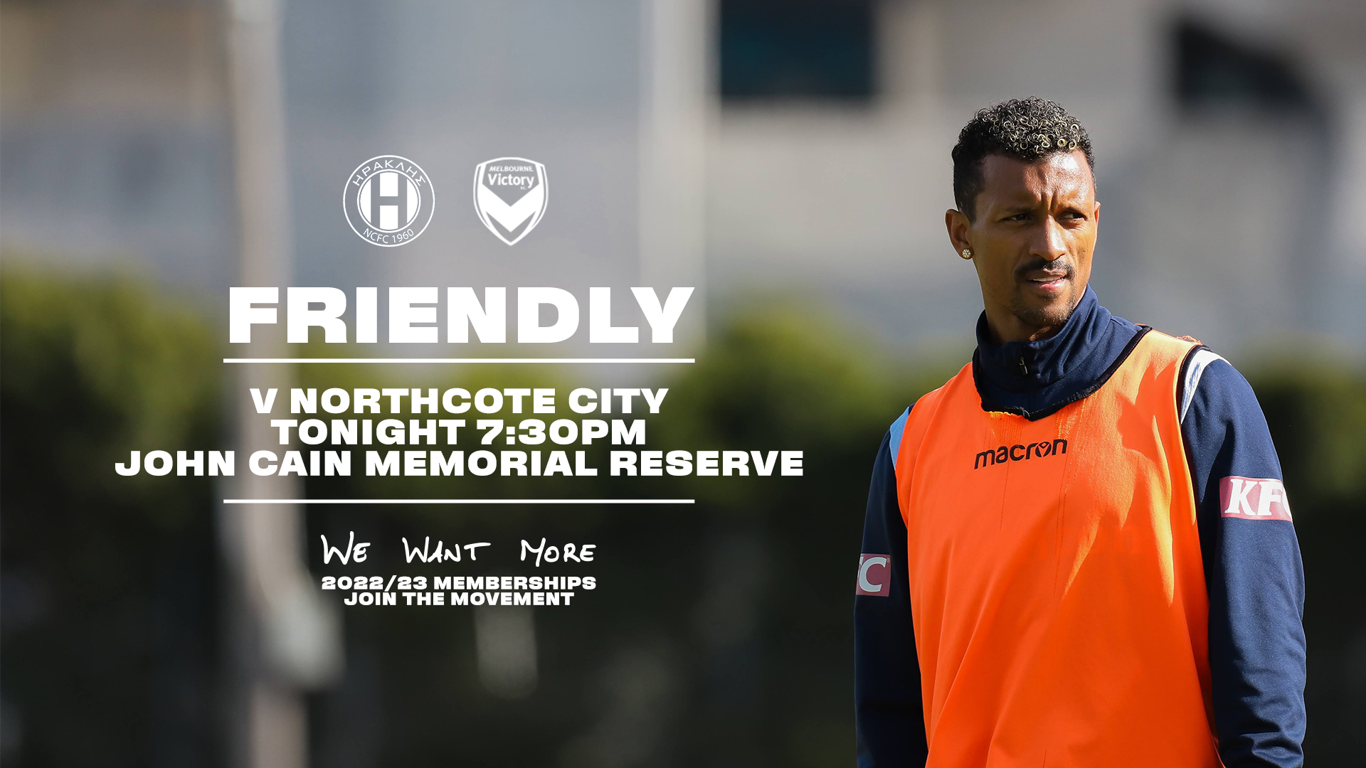           MATCH REPORT/REPLAY: MELBOURNE VICTORY FRIENDLY VS NORTHCOTE CITY