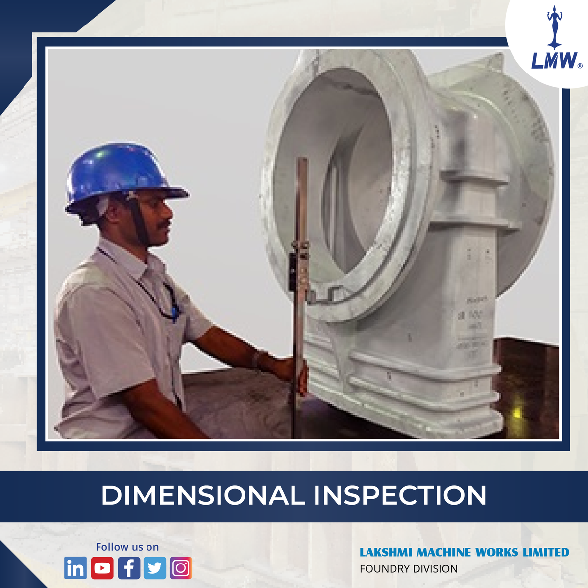 lmwfoundry's tweet photo. We mark the castings to ensure quality and that our customers are satisfied.
https://t.co/B6nQNyQu0K
#lmw #lmwfoundry #foundry #quality #casting #customersatisfication #inspection #dimensionalinspection https://t.co/6FNY11mgyN