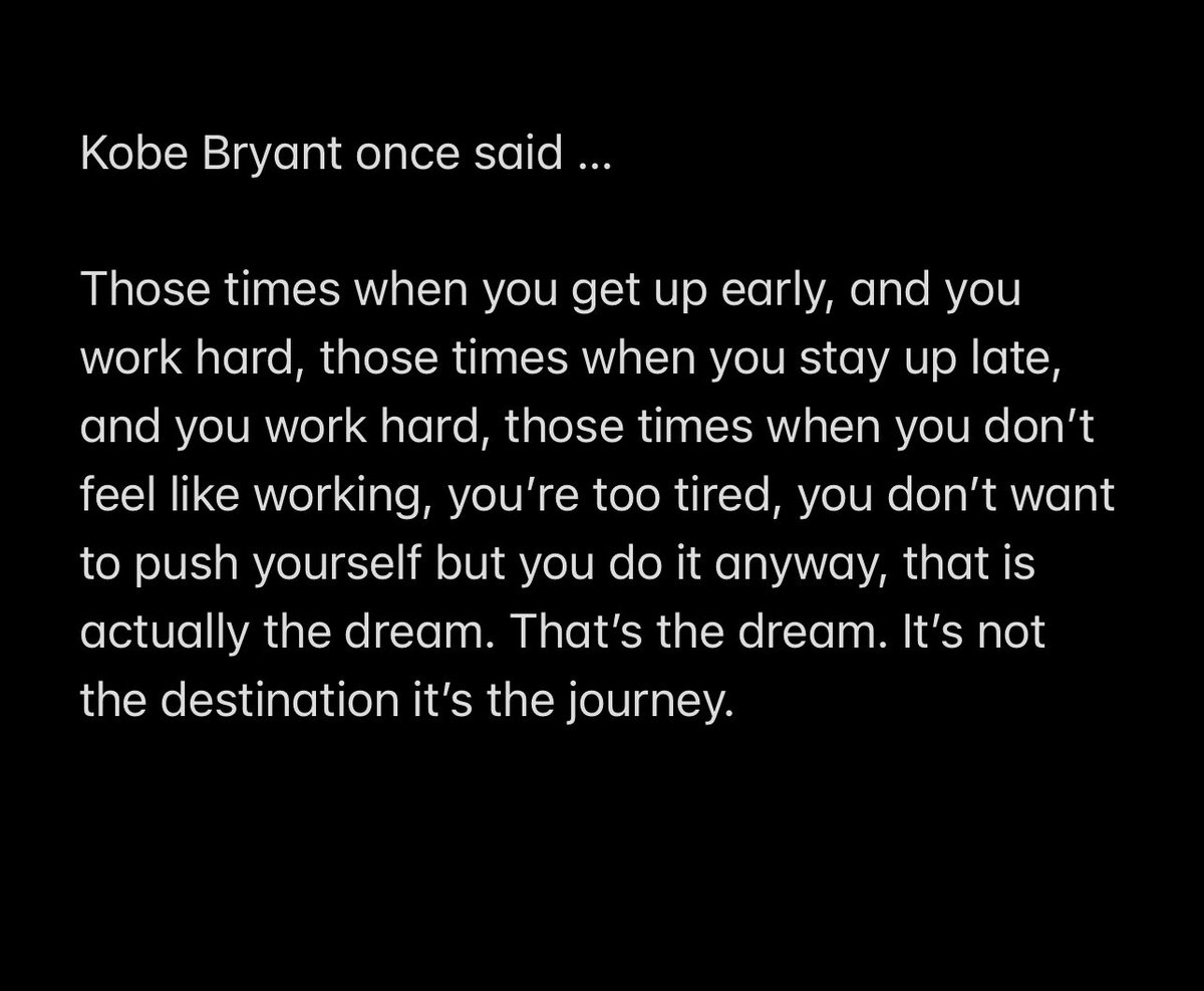 I felt that..  #MambaForever